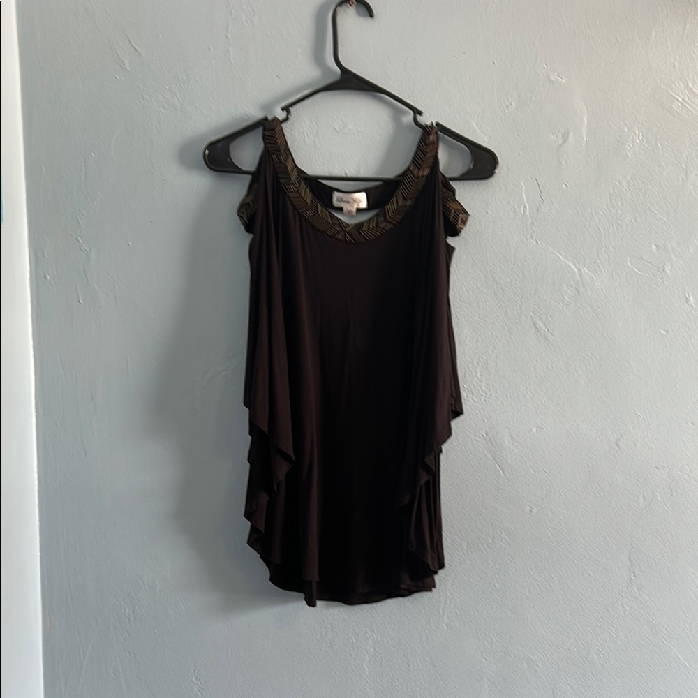 Elegant Black Sleeveless Top